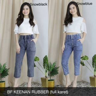 BOYFRIEND KEENAN RUBBER JEANS SK 4