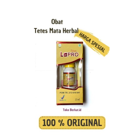 LAPRO LA PRO TETES MATA HERBAL 100% ASLI  TETES MATA MINUS  KATARAX  SILINDER 15 ML ASLI HERBAL EXP 
