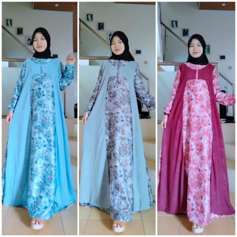 Gamis Maxmara Lux Mix Ceruty Babydoll
