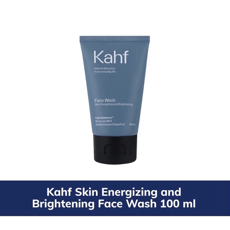 Jual Kahf Skin Energizing and Brightening Face Wash 100 ml Sabun