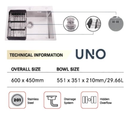 Kitchen Sink Royal Contempo Uno Stainless Steel