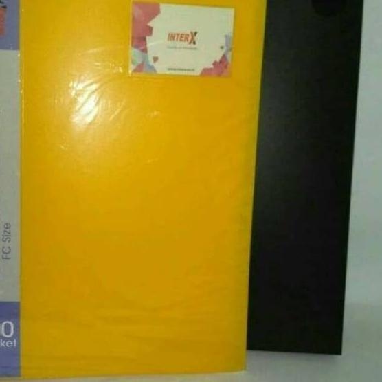 

READY ✅Clear Holder 100 Lembar Interx Folder / Display Book 100 Lembar Interx|SQ1