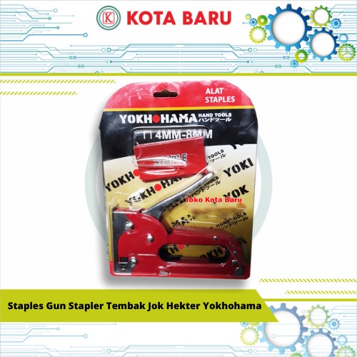 Staples Gun Stapler Tembak Jok Hekter Yokhohama