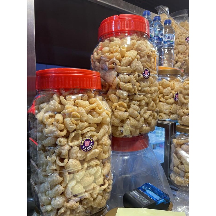 

Kerupuk babi toples jumbo 11 liter