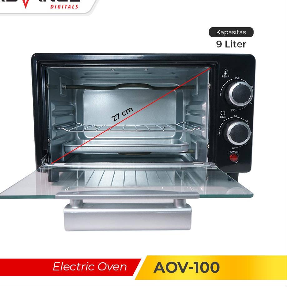 Serba Meriah 【Garansi 1 Tahun】ADVANCE Oven Listrik Low Watt 9L - 400 Watt Electric Oven