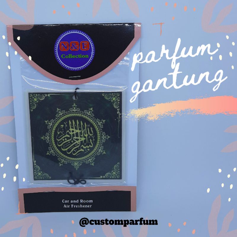 Parfum gantung , Parfum mobil gantung , Parfum islami