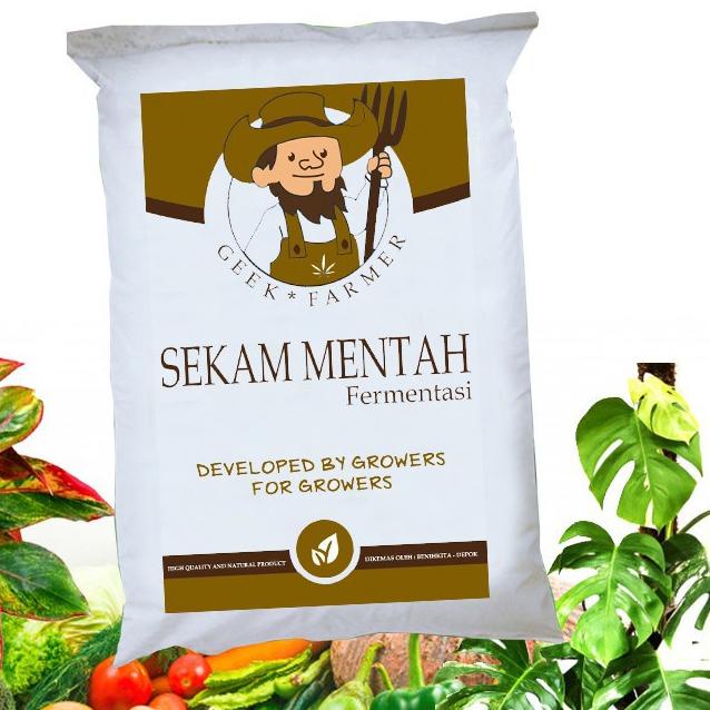 Suplier1--Media Tanam Sekam Mentah Fermentasi (Geek Farmer)