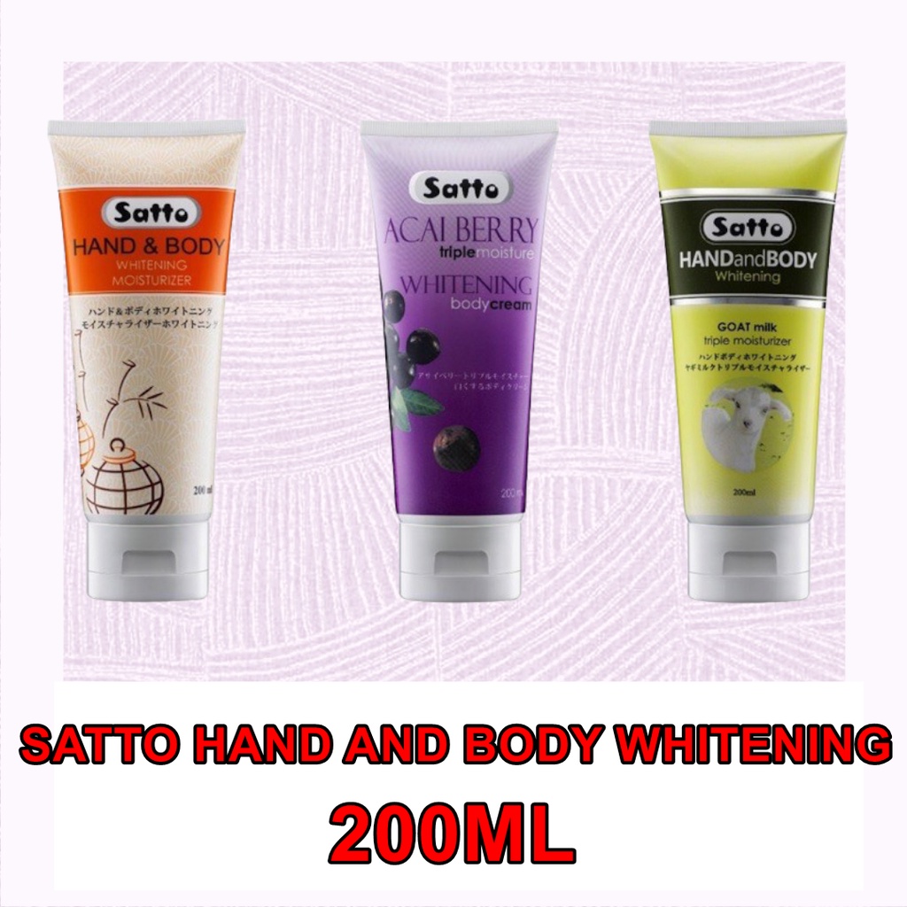 Satto Hand And Body Whitening