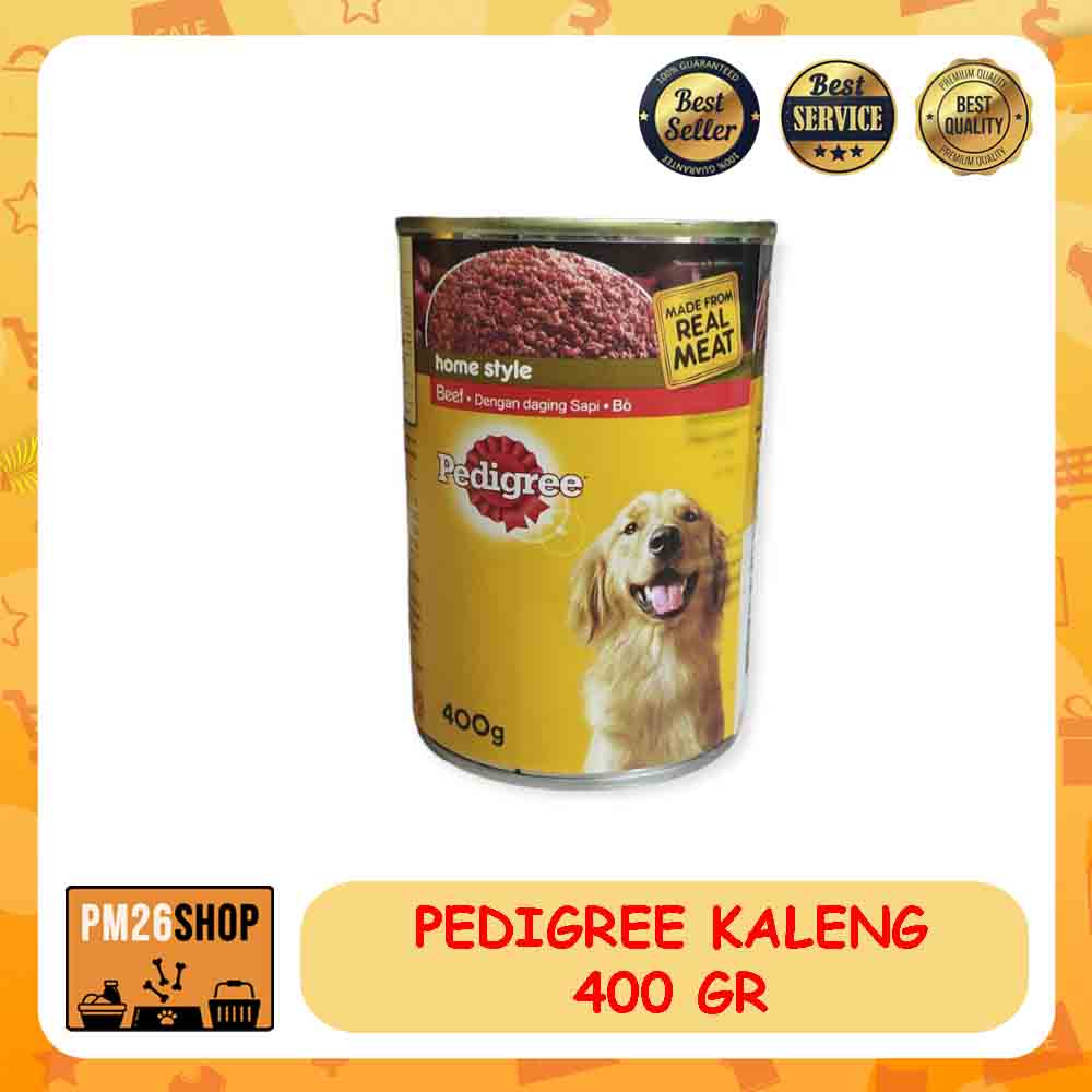 MAKANAN ANJING KALENG CANNED DOG FOOD PEDIGREE 400 GR