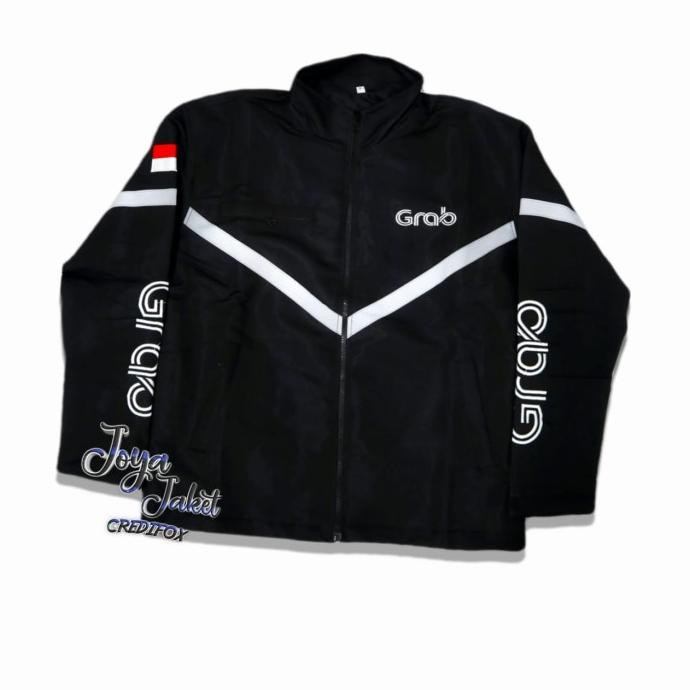 Jaket bomber/ jaket driver Ojol Grb Hitam Terbaru 2022