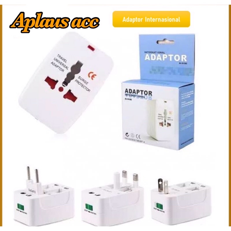 Universal Travel Adaptor Colokan Listrik Internasional All In One