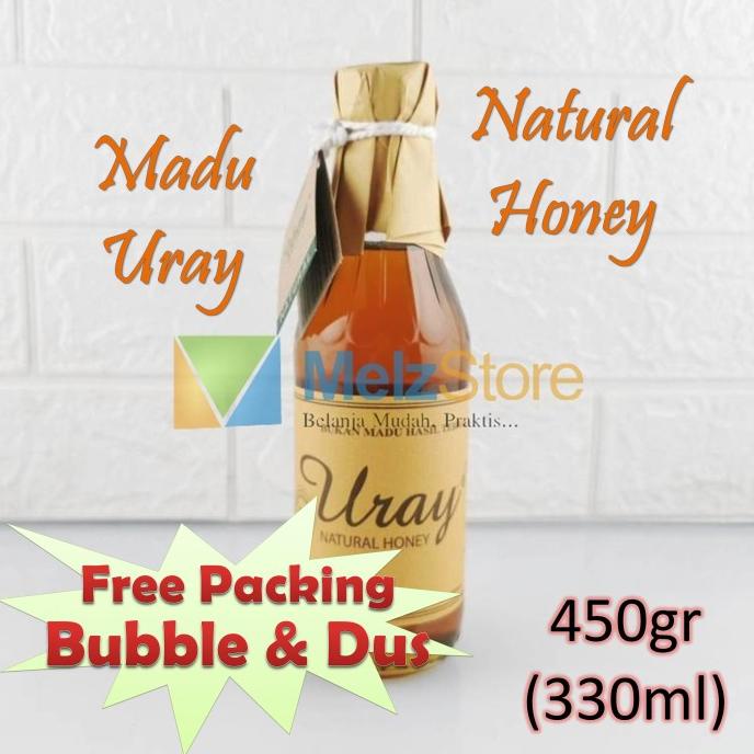 

[COD] Madu Uray Original Natural Honey 450gr 330ml [COD]