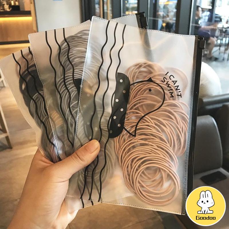 Ikat Karet Rambut Gaya Korea Untuk Wanita S -Doo