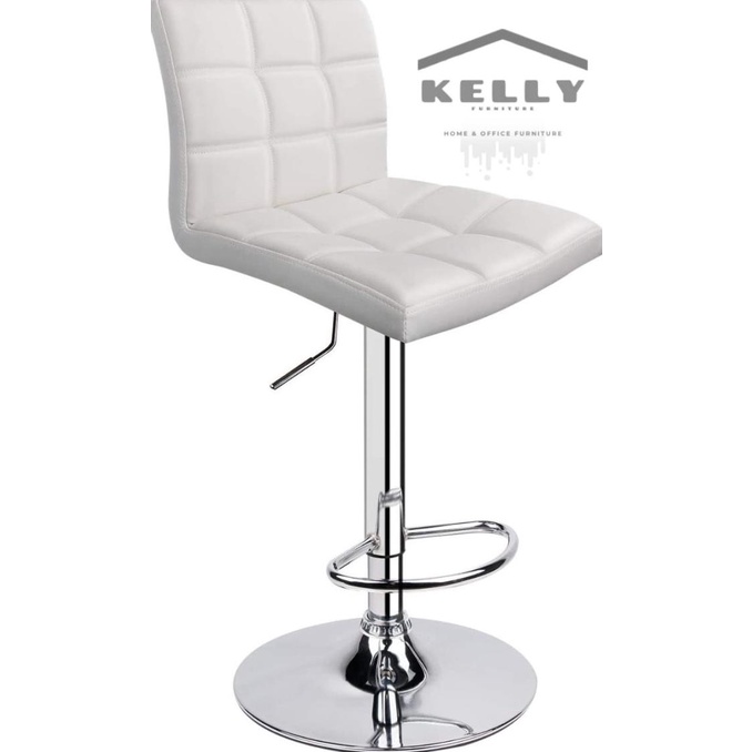 Kursi Bar Sandaran/Kursi Cafe/Kursi Hidrolik/Bangku Cafe