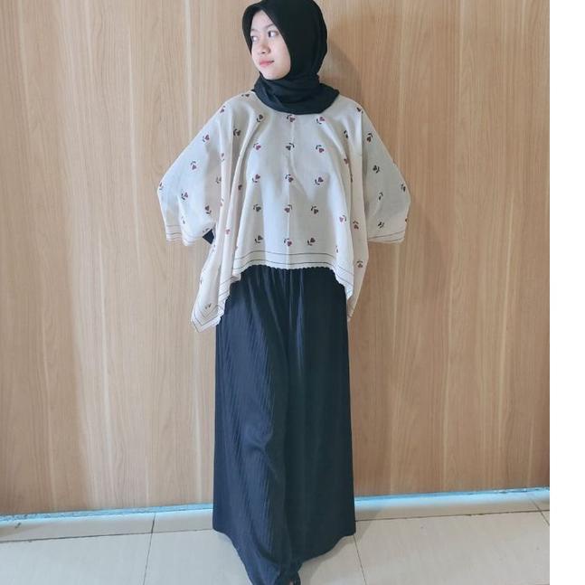 Stok Terbatas REAFY OUTER SCARF KIMONO BY MK.heejab/OUTER KIMONO READY SIAP KIRIM/OUTER CROP KIMONO 
