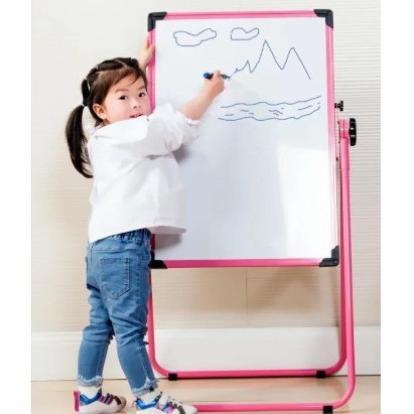 

[COD] Kids Drawing Board Whiteboard & Blackboard 2 in 1 Papan Tulis 2 sisi TERPERCAYA Kode 101