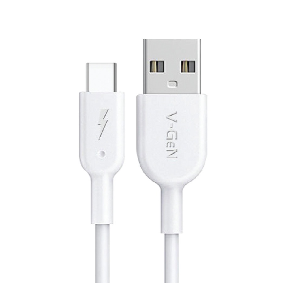 Kabel Data USB Type-C Fast Charging V-Gen 2.4A 2 Meter VCB-18