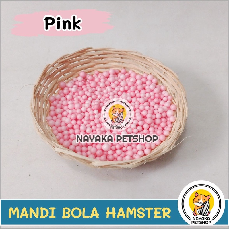 Mandi Bola Mainan Hamster Sterofoam Butiran Foam Beads Warna Warni Styrofoam Bukan Mandi Pasir Wangi