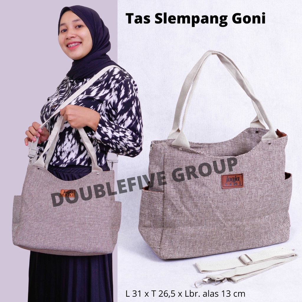 Tas Selempang Wanita Goni Kekinian / Tas Fashion Wanita/ Tas Selempang Wanita Termurah/ Tas Wanita Terbaru 2022 Kekinian Viral/ Slingbag WanitaTerbaru/ Tas Selempang Miniso