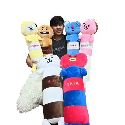 boneka guling bt21 terbaru gemoy