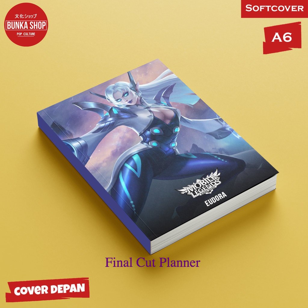 

Pocket Note Mobile Legends eudora Softcover A6 Buku Tulis Catatan Notes Agenda Planner Jurnal .
