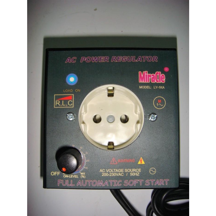 Soft Start / Dimmer / Variable Speed Control / Pengatur Kecepatan 1100 073