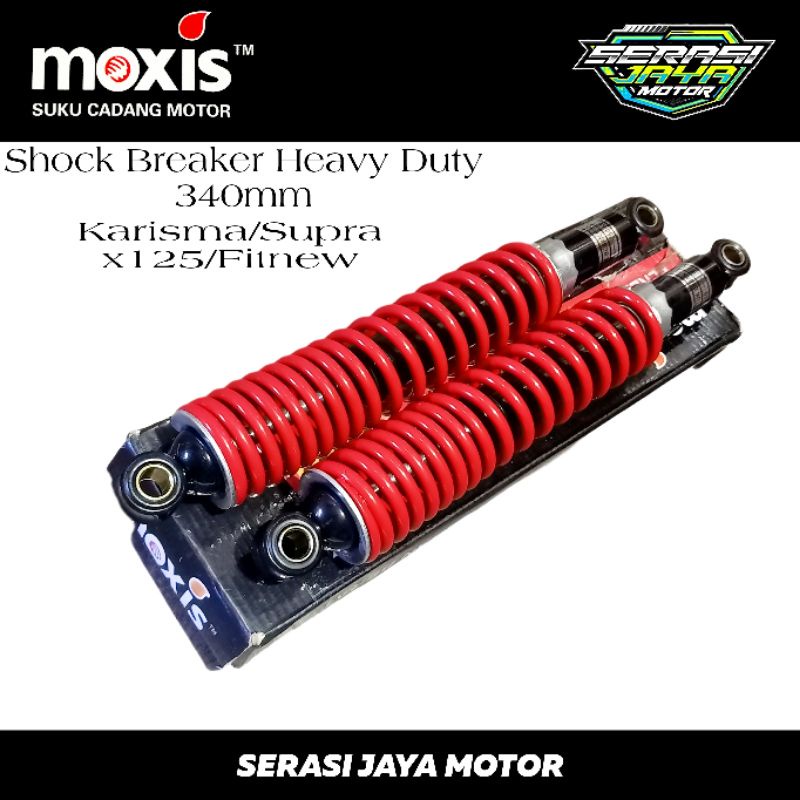 SHOCK BREKER HEAVY DUTY 340MM KARISMA/SUPRA X125/FITNEW / SHOK BREKER HEAVY DUTY 340MM KARISMA/SUPRA X125/SUPRA FIT NEW