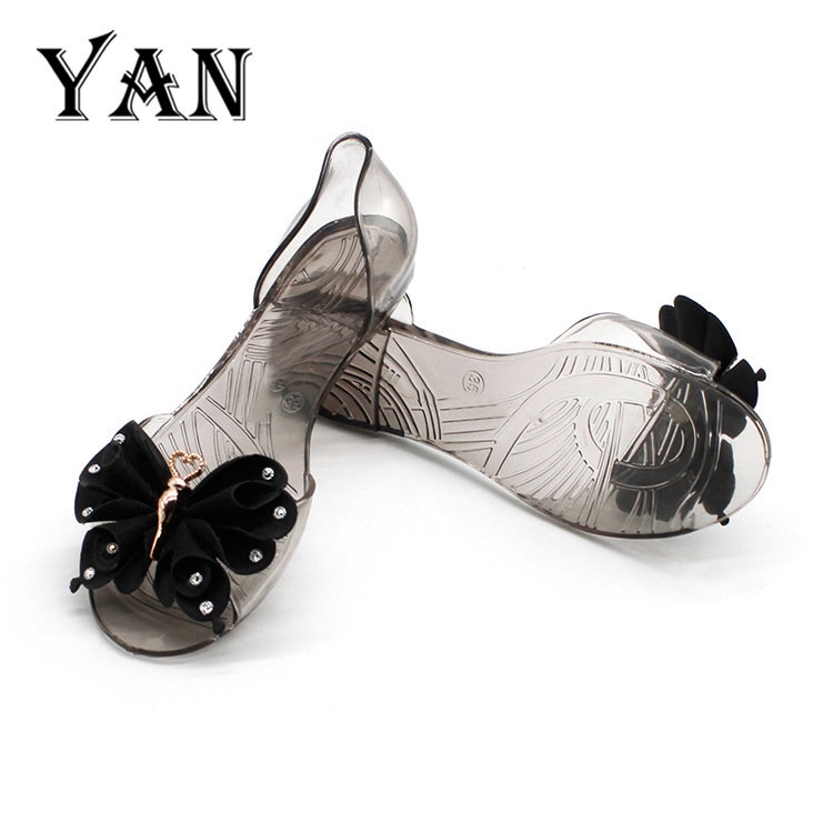 YAN Flat Sandals Wanita Terbaru Sepatu Sendal Wanita