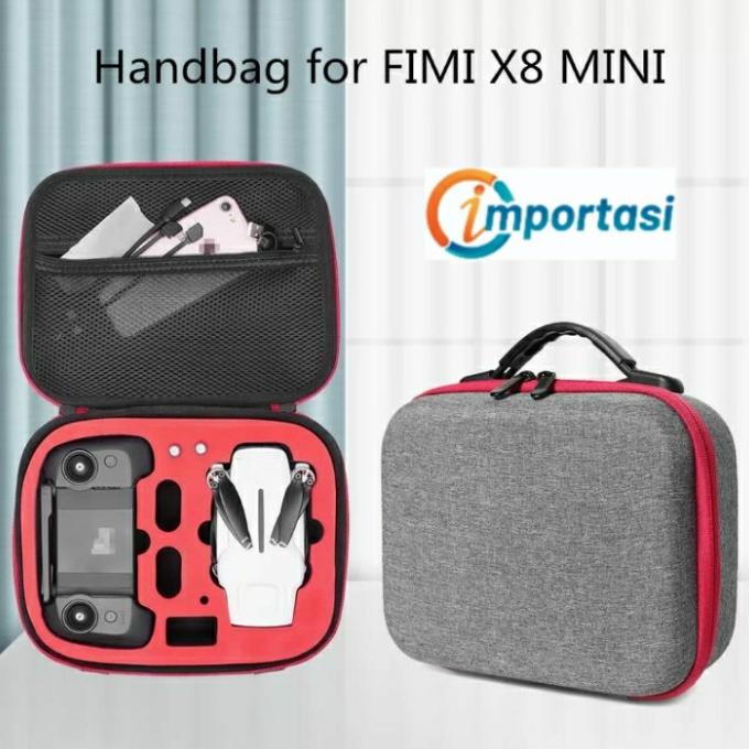 [ Promo ] Tas Drone Bag Fimi X8 Mini 2020 2022 Storage Eva Hard Case Waterproof - Drone Kamera Dan A