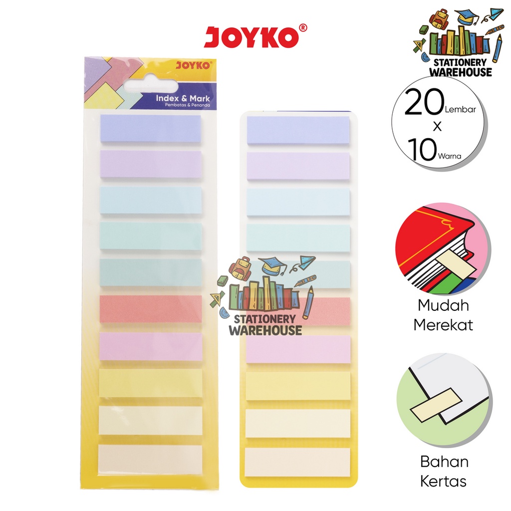 

Index Mark Penanda Pembatas Joyko IM-65 Kertas