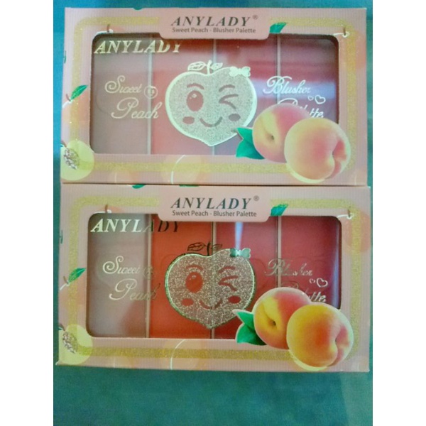blush on sweet peach anylady palette
