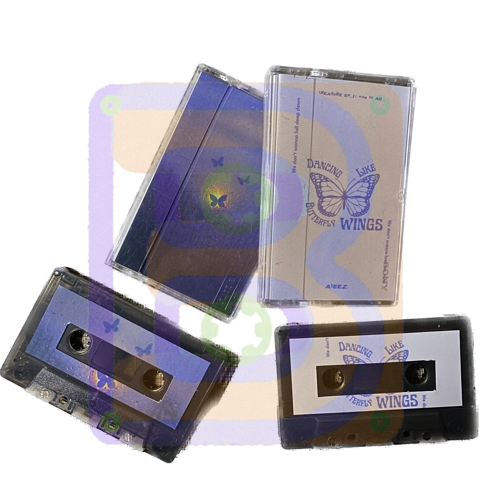 Kaset Pita Custom Mixtape (C60 C90 Cover Sticker Termurah)