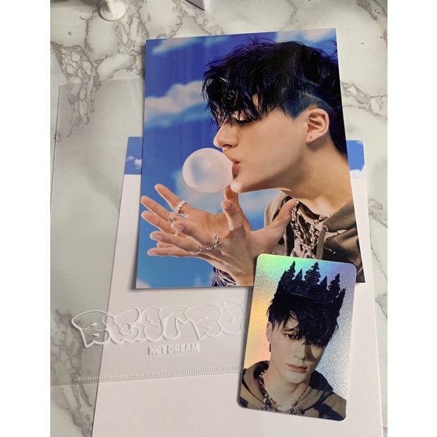 [READY] MD BEATBOX POSTCARD + PC HOLO JENO unsealed