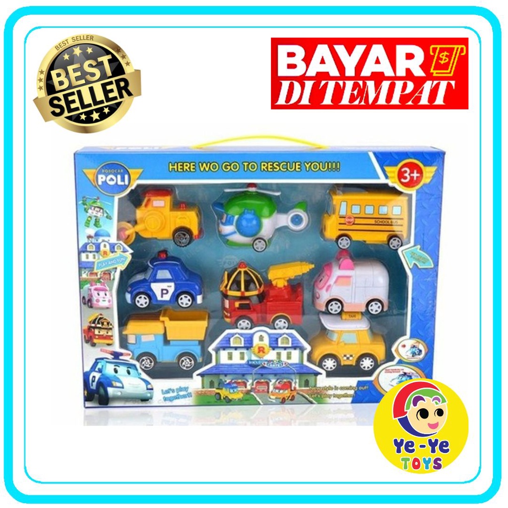 MAINAN ANAK ROBOCAR POLI