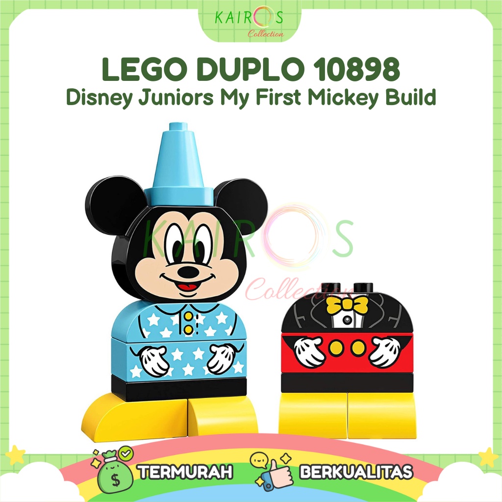 LEGO DUPLO Disney Juniors My First Mickey Build 10898