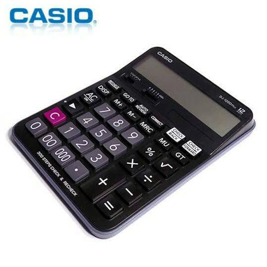

CASIO DJ-120D PLUS - KALKULATOR CEK ULANG - CHECK CORRECT CALCULATOR