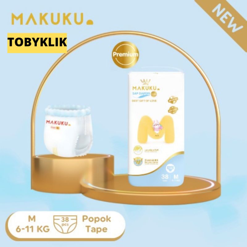 Makuku Sap Diapers Slim, Makuku Air Diapers Premium Pro Care