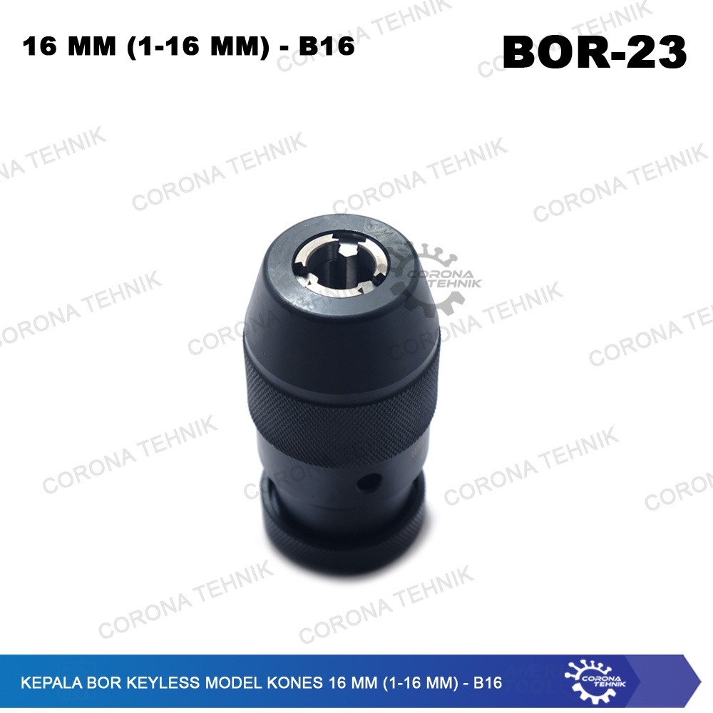 B16 - Kepala Bor Keyless Model Kones 16 mm (1-16 mm)