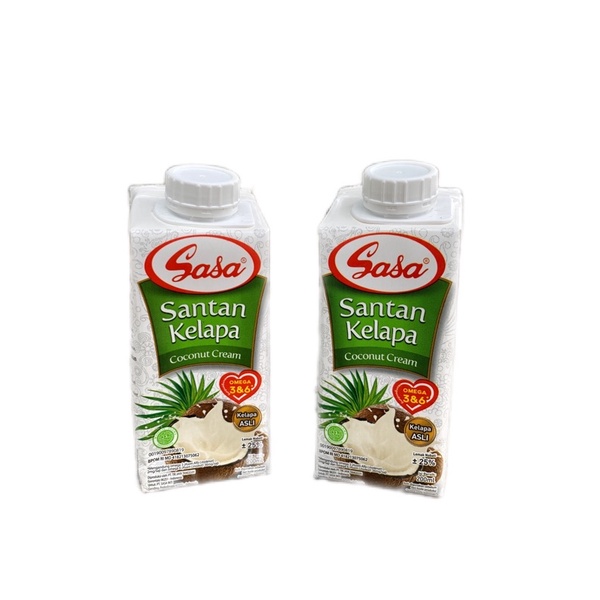 

Sasa Santan Kelapa 200ml | Santan Kelapa | Santan Cair