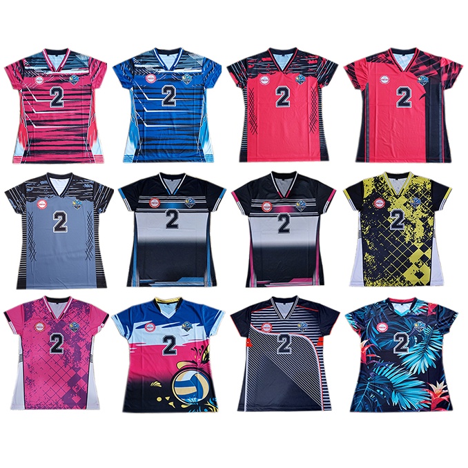 Baju kaos jersey olahraga bola voli proliga murah full printing