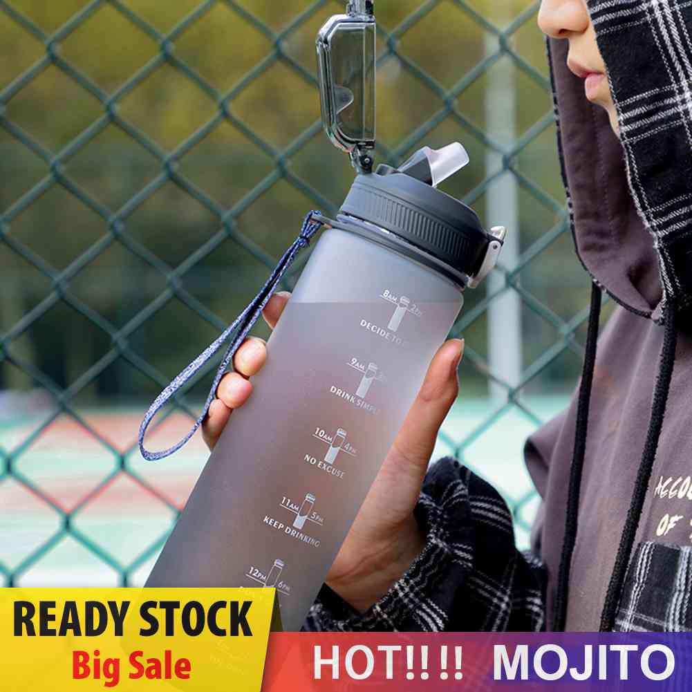 Botol Air Minum Bahan Plastik Anti Bocor Untuk Fitness