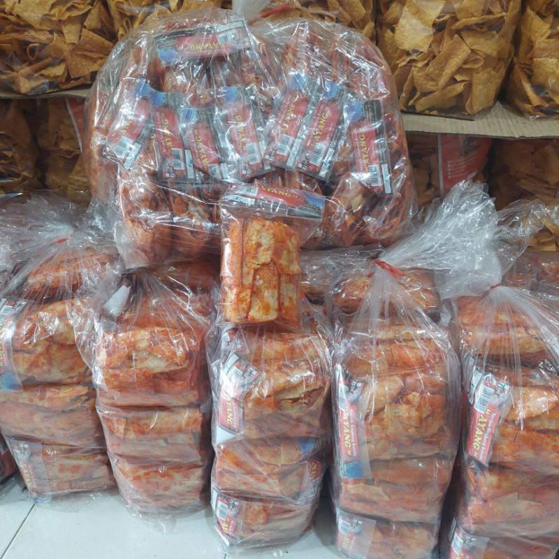 SINGKONG BALADO SANJAY AYANG 200 gram / KRIPIK SANJAY / SINGKONG KHAS PADANG / ALMA.SNACK