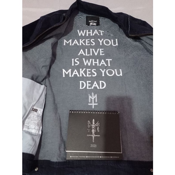 Jacket Denim Maternal Disaster - Quent X-Large Original