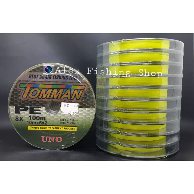 Senar pancing  PE Uno Tomman / PE Uno Toman