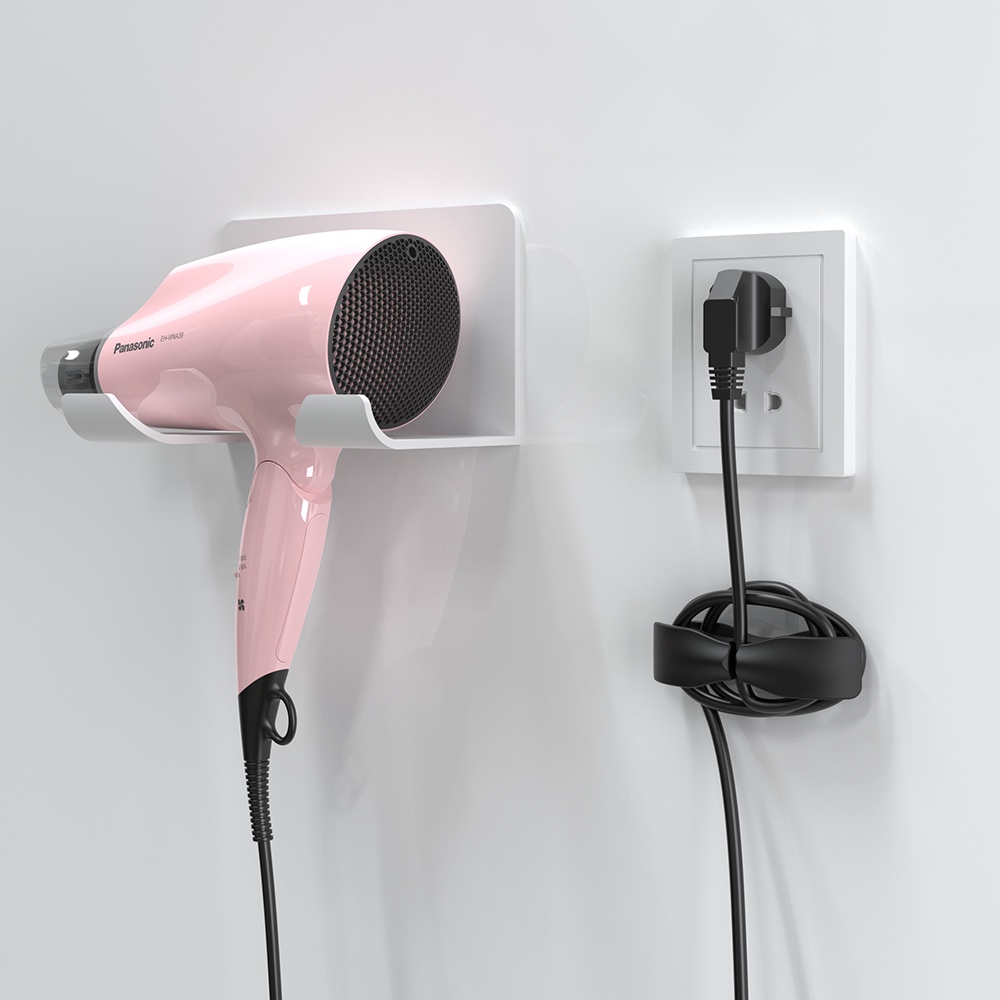 Power Stiker Dinding Penyimpanan Kabel Data USB Bahan Silikon