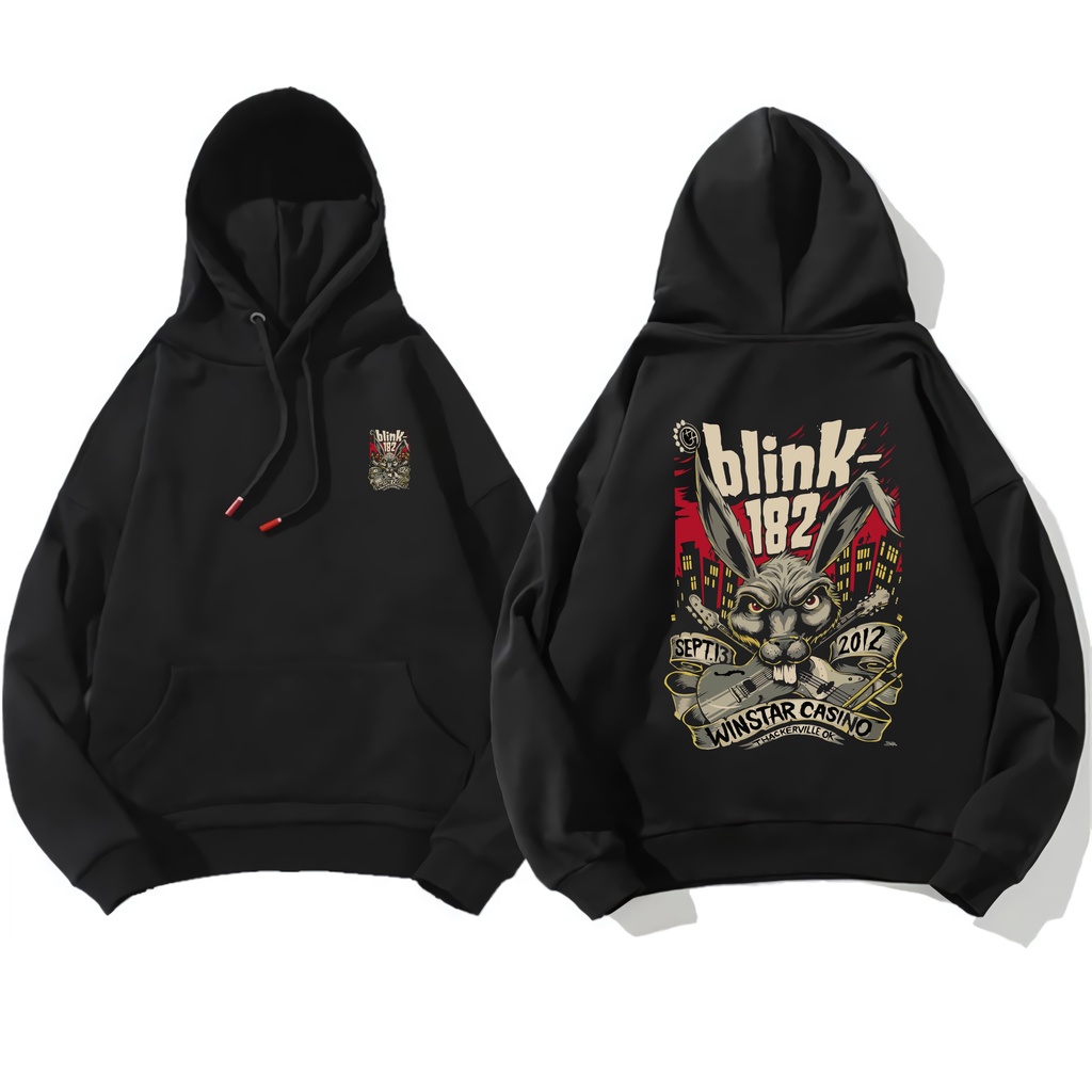 Promo COD Sweater Hoodie Blink 182 Pria Wanita