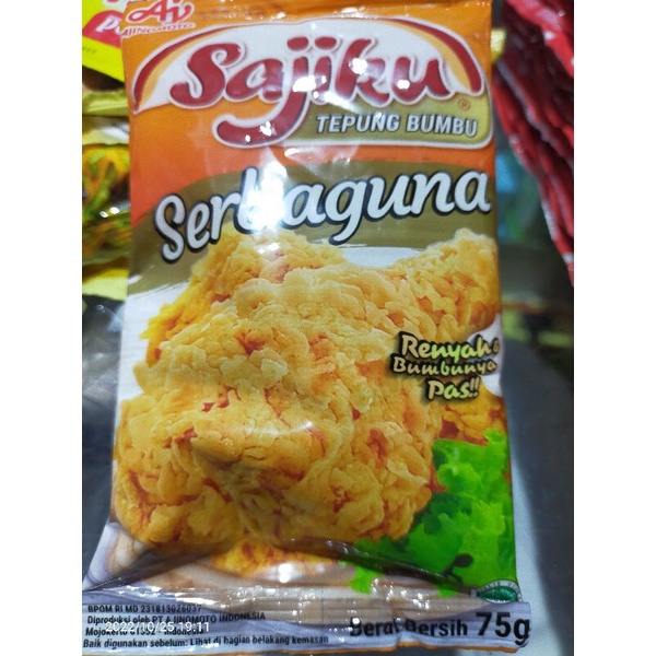 sajiku tepung bumbu serbaguna 75gr