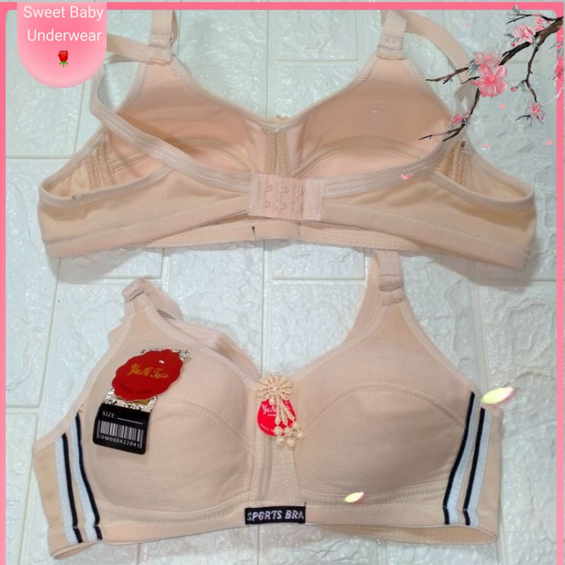BH / BRA SPORT YUNITA LIE || BH SPORT BRA YUNI TALIE BIS POLOS KAIT 2 || BH PELAJAR REMAJA ABG DEWAS