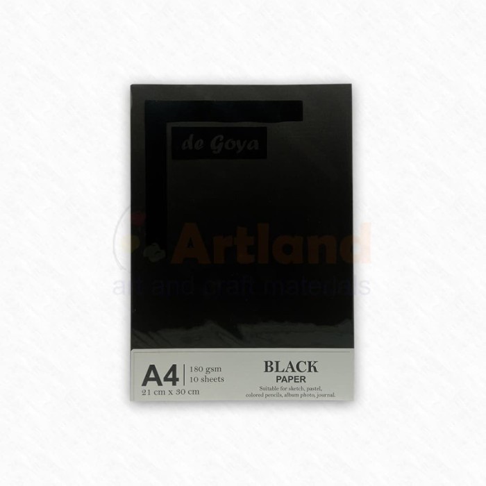 

Unik De Goya Black Paper A4 (180 Gsm) Berkualitas