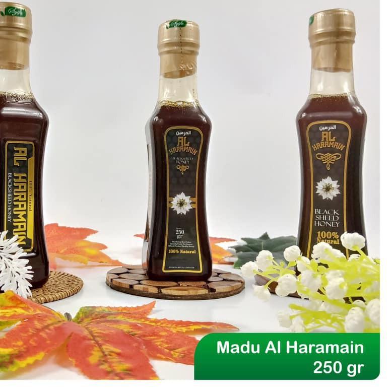 

BISA COD ✔️Madu Al Haramain 250 Gram Black Seed Honey Bukan Al Shifa I Syifa Herbal Alami|SQ3